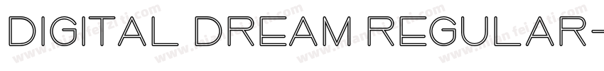 Digital Dream Regular字体转换
